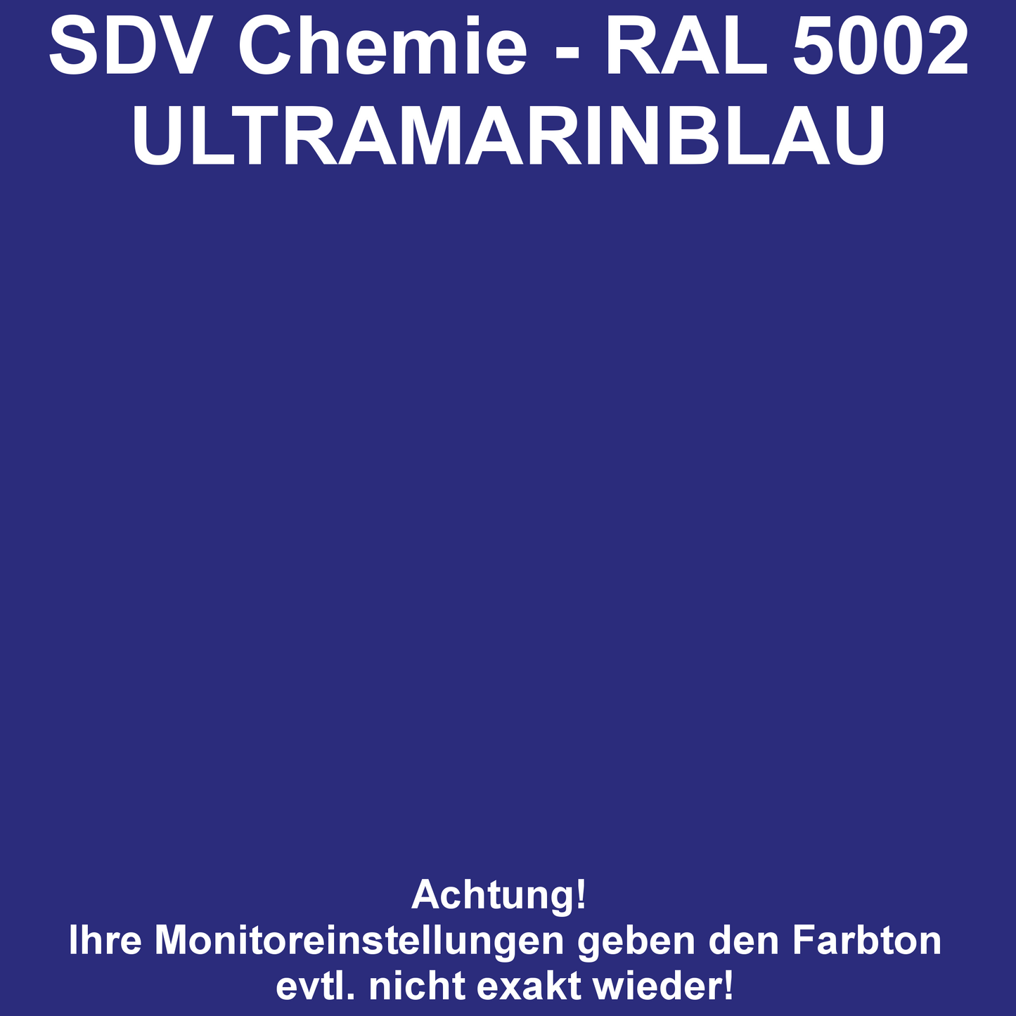 Lackspray RAL 5002 ULTRAMARINBLAU glänzend 6x 400ml Acryllack