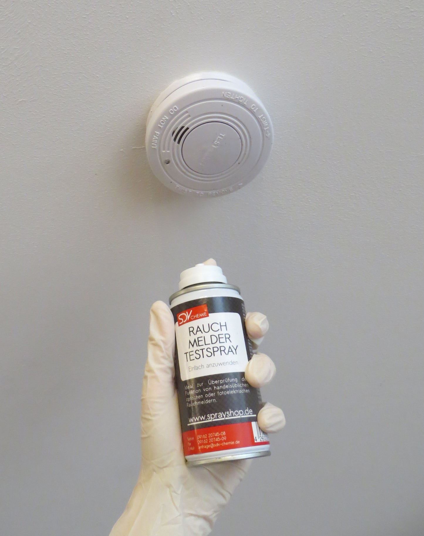 Rauchmelder Testspray 150ml optische fotoelektrische Brandmelder
