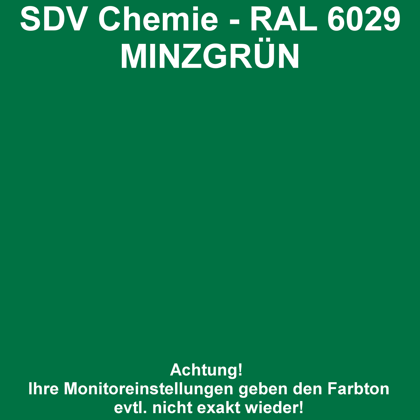 Lackspray RAL 6029 MINZGRÜN glänzend 6x 400ml Acryllack