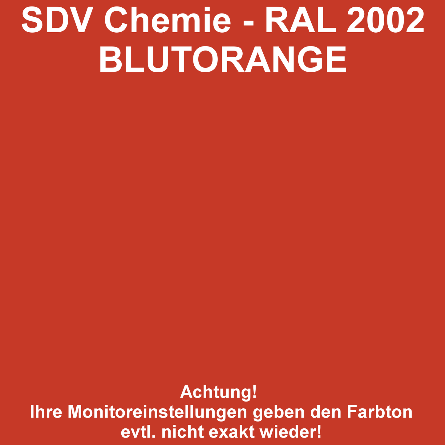 Lackspray RAL 2002 BLUTORANGE glänzend 1x 400ml Acryllack