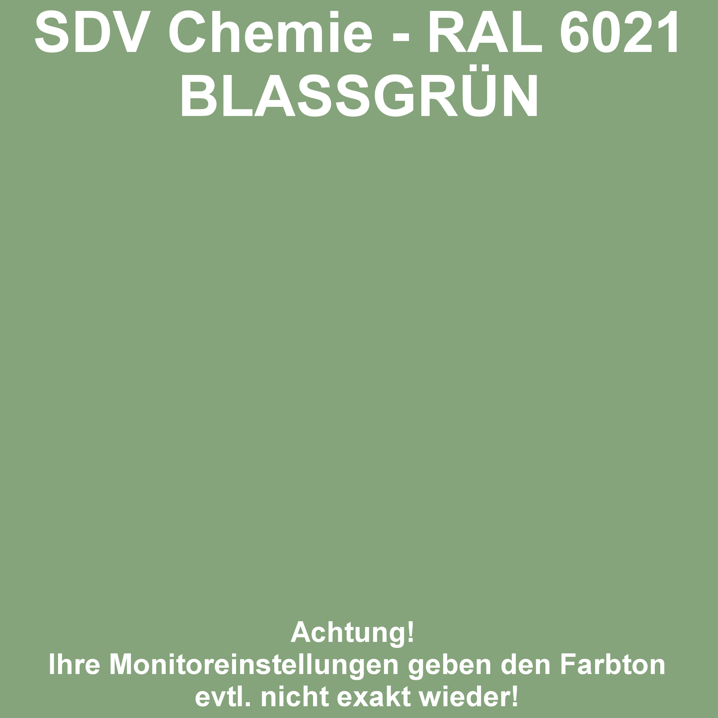 Lackspray RAL 6021 BLASSGRÜN glänzend 6x 400ml Acryllack