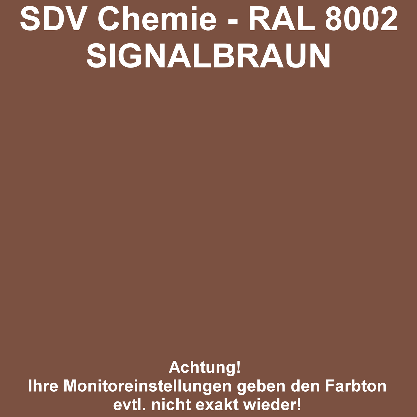 Lackspray RAL 8002 SIGNALBRAUN glänzend 12x 400ml Acryllack