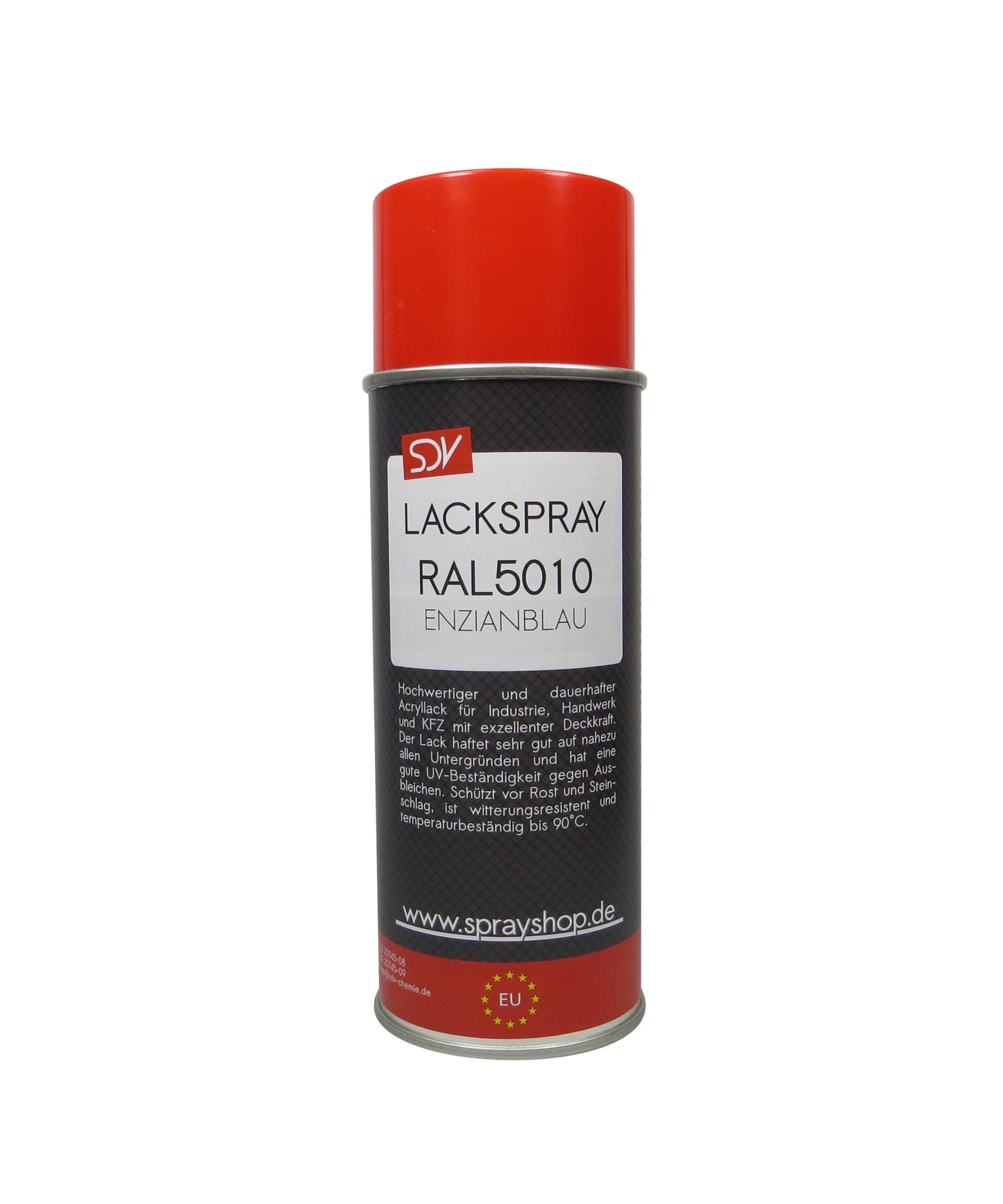 Lackspray RAL 5010 ENZIANBLAU glänzend 1x 400ml Acryllack