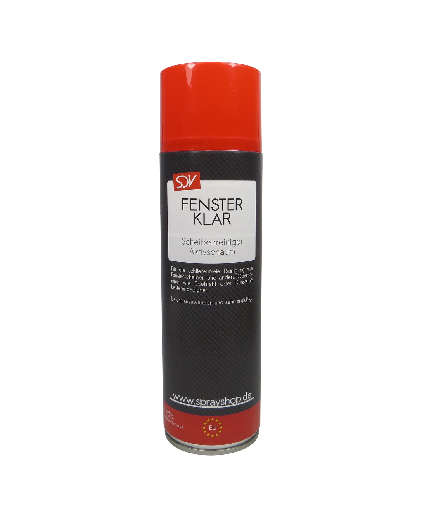 Fenster Klar Scheibenreiniger 1x 500ml Scheibenschaum Glasreiniger