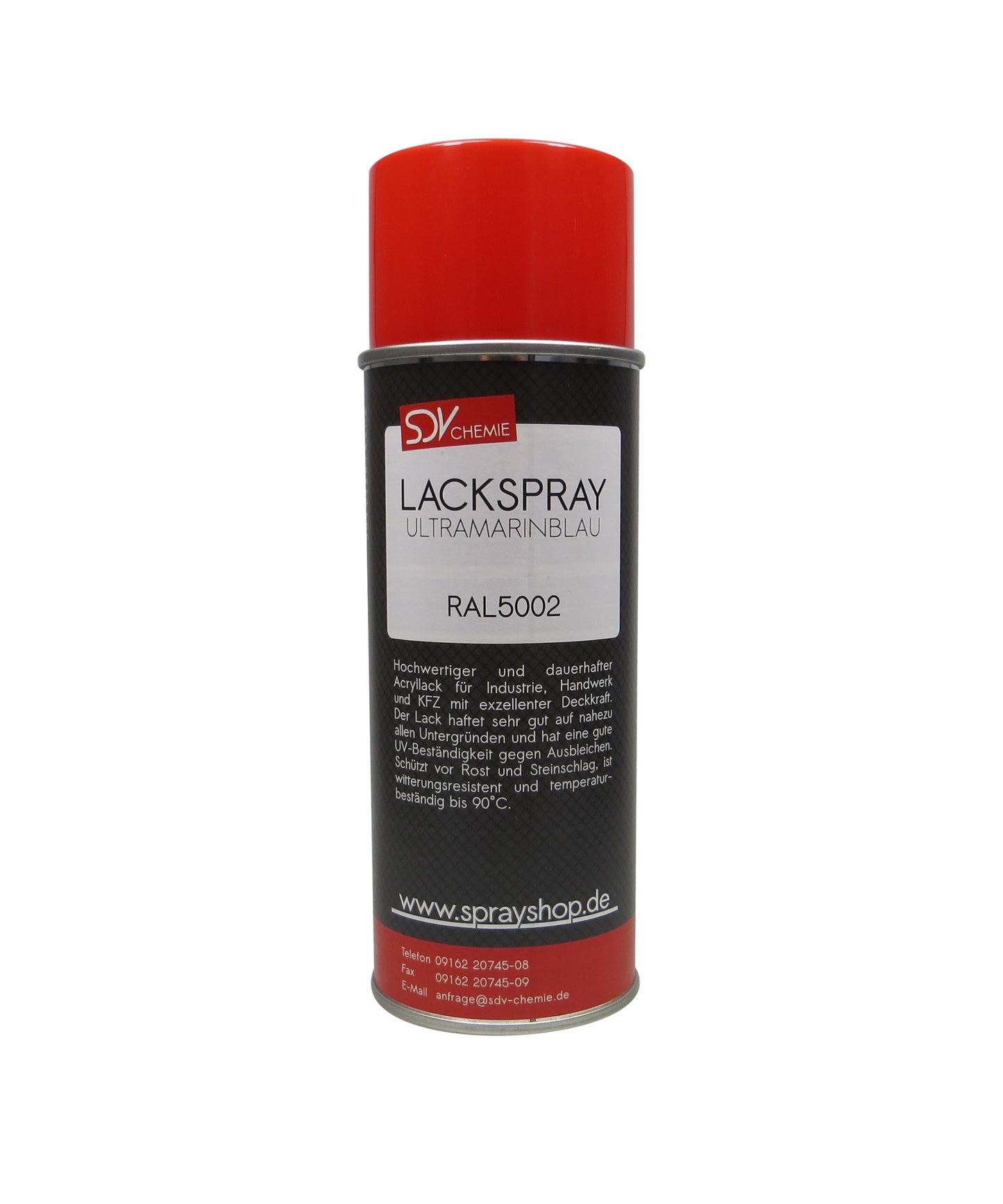 Lackspray RAL 5002 ULTRAMARINBLAU glänzend 1x 400ml Acryllack