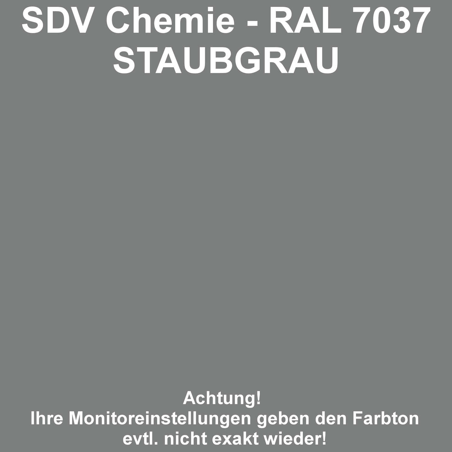 Lackspray RAL 7037 STAUBGRAU glänzend 6x 400ml Acryllack