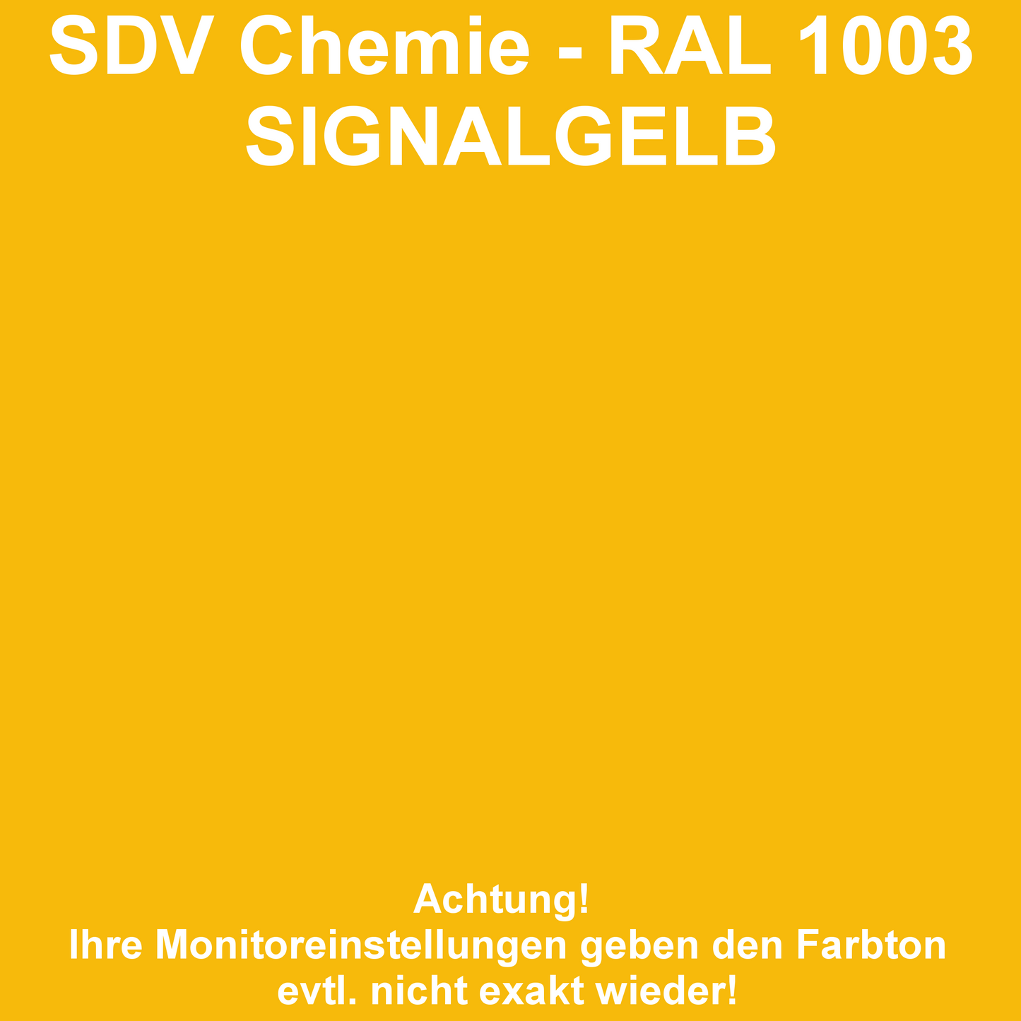 Lackspray RAL 1003 SIGNALGELB glänzend 12x 400ml Acryllack