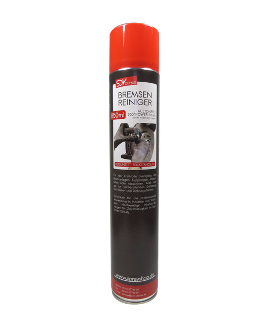 Bremsenreiniger Spray 1x 850ml POWER Brake Cleaner 360° Ventil