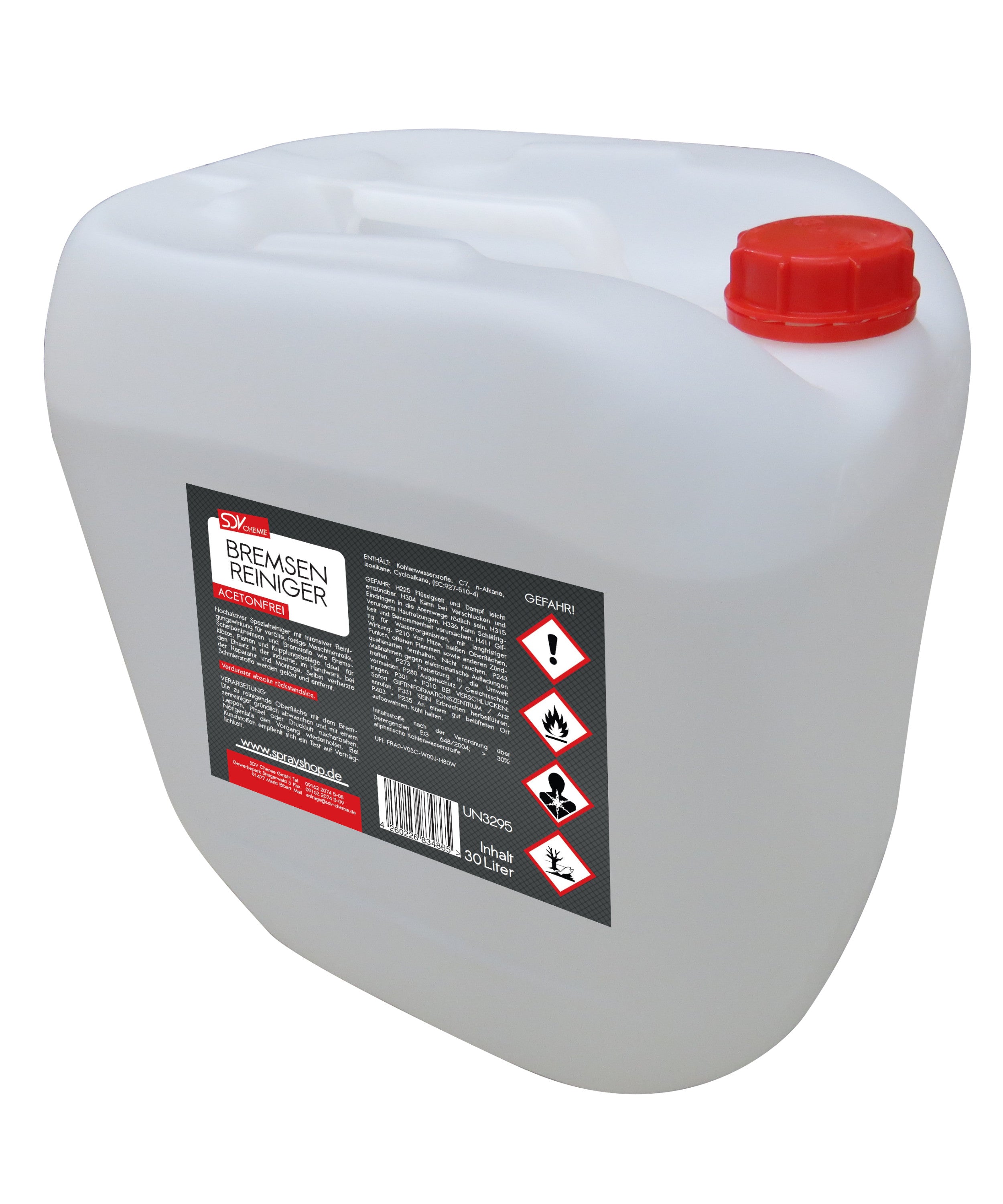 Bremsenreiniger acetonfrei 5l Kanister TECWERK | N2000354106 Bremsenreiniger acetonfrei 5l Kanister TECWERK | N2000354106