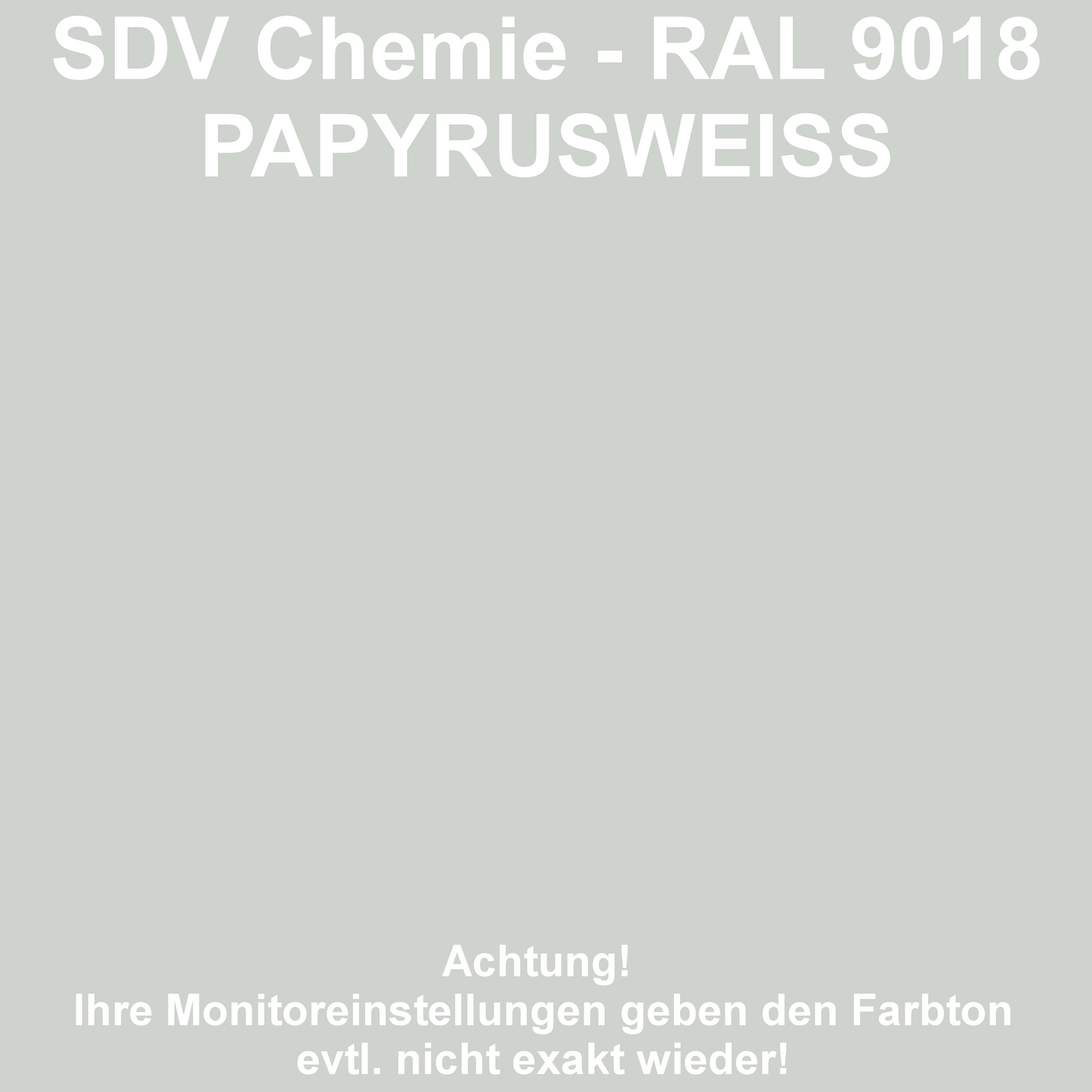Lackspray RAL 9018 PAPYRUSWEISS glänzend 12x 400ml Acryllack