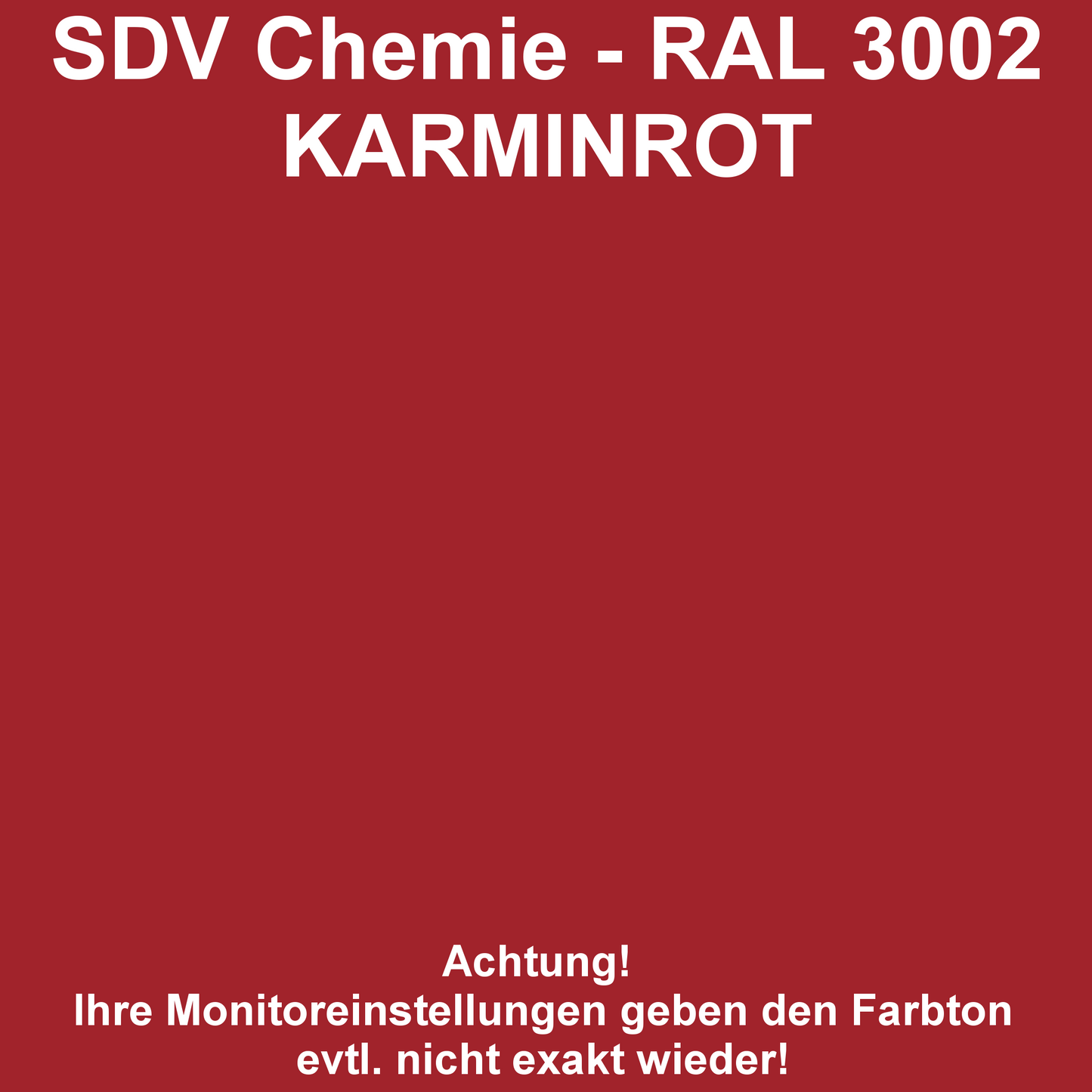 Lackspray RAL 3002 KARMINROT glänzend 12x 400ml Acryllack