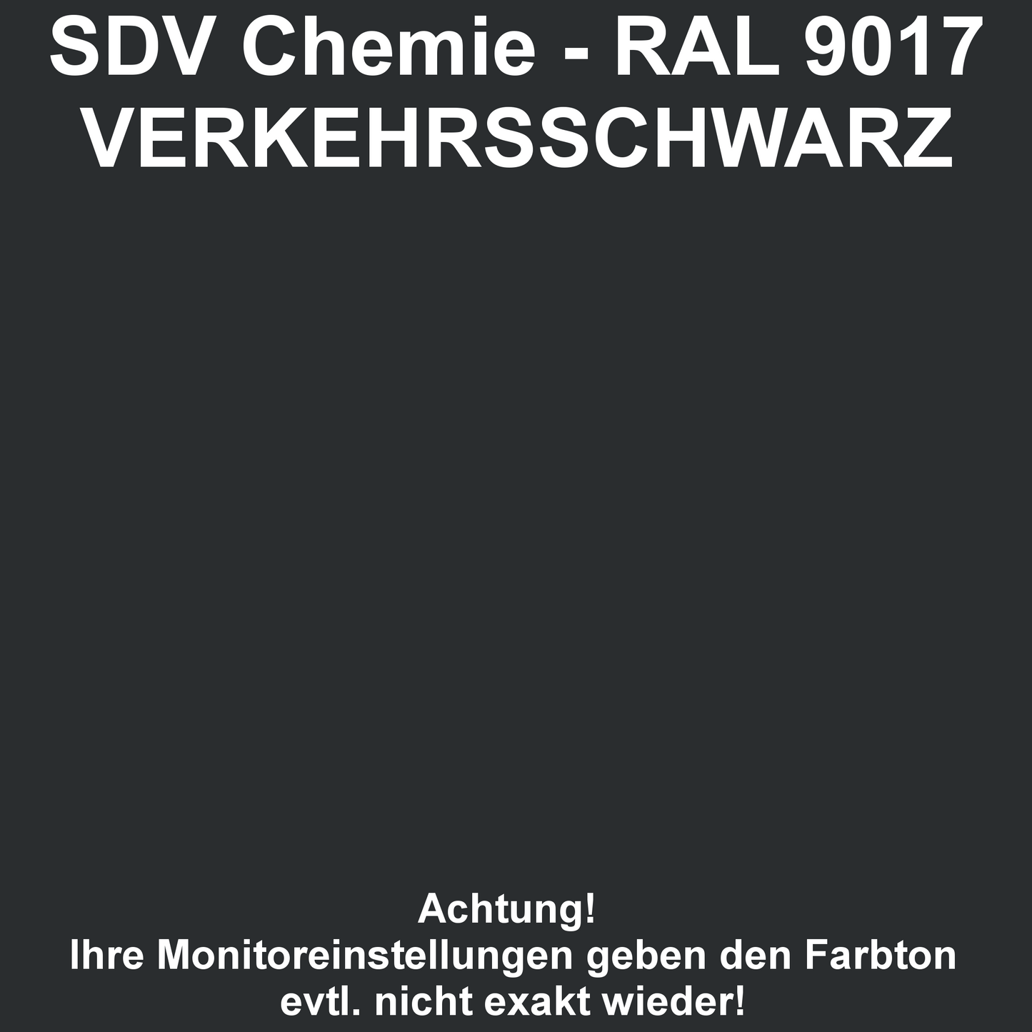 Lackspray RAL 9017 VERKEHRSSCHWARZ glänzend 1x 400ml Acryllack