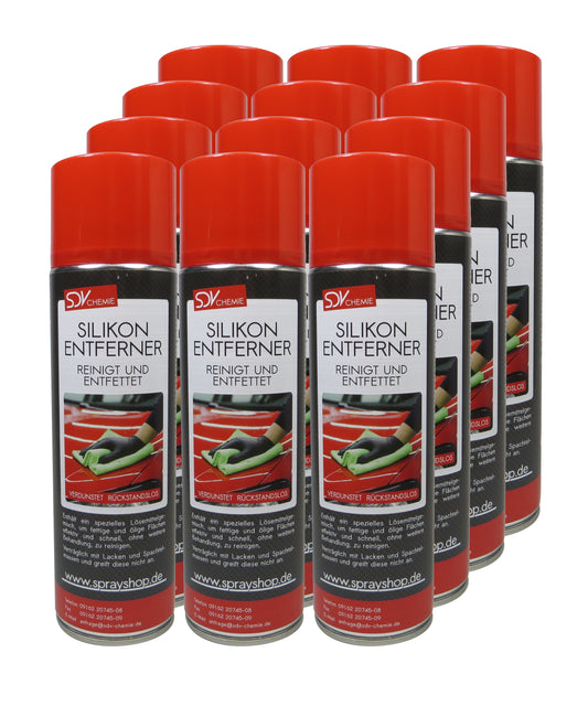Silikonentferner 12x 500ml für Autolack Lackierer Entfetter