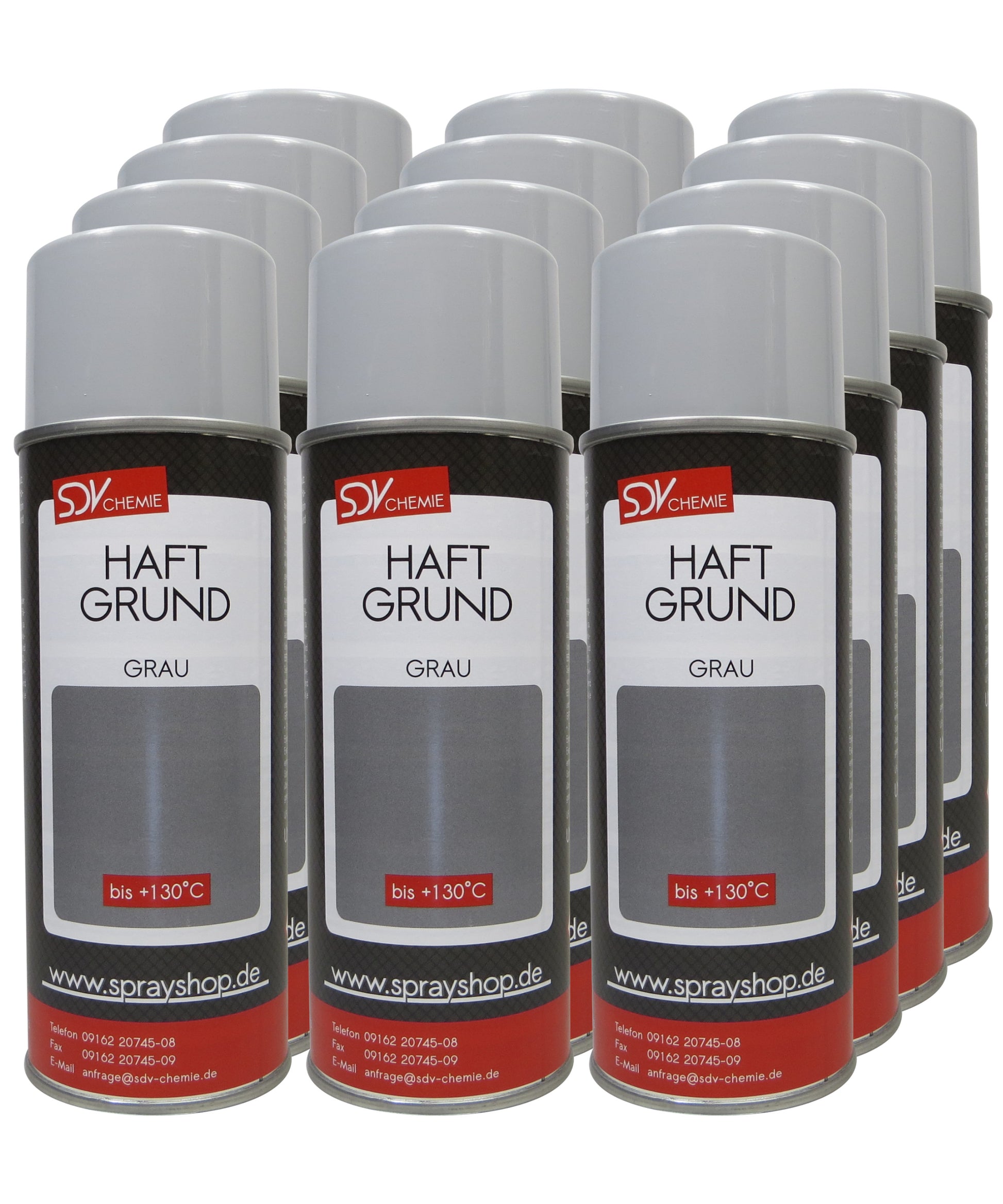 Haftgrund grau 12x 400ml Acryl Grundierung Rostprimer