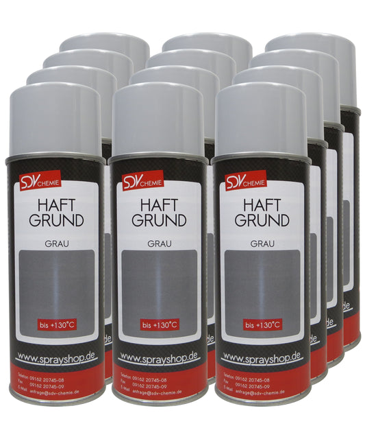 Haftgrund grau 12x 400ml Acryl Grundierung Rostprimer