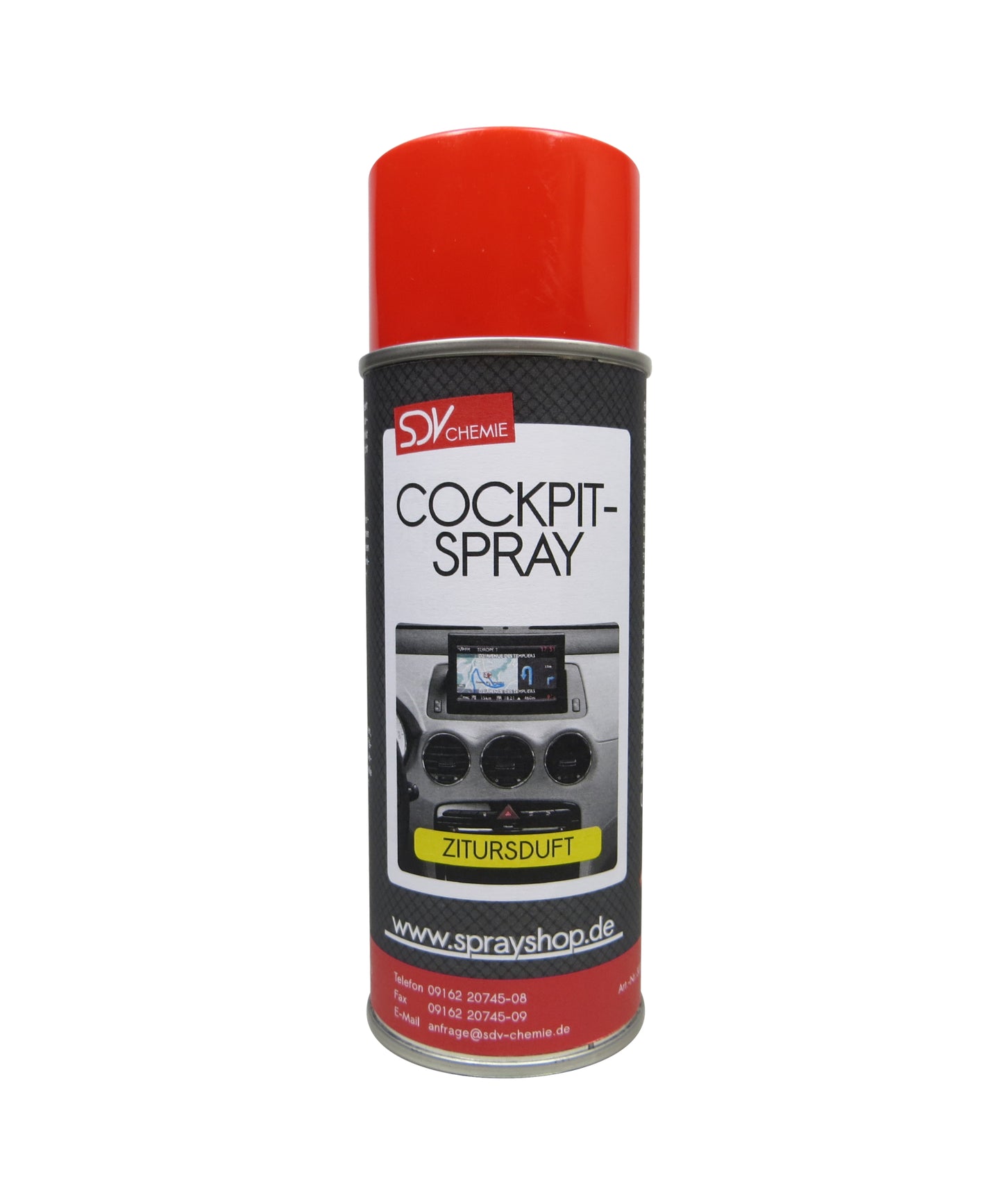 Cockpitspray Zitrusduft 1x 400ml Cockpit Pflege Reiniger