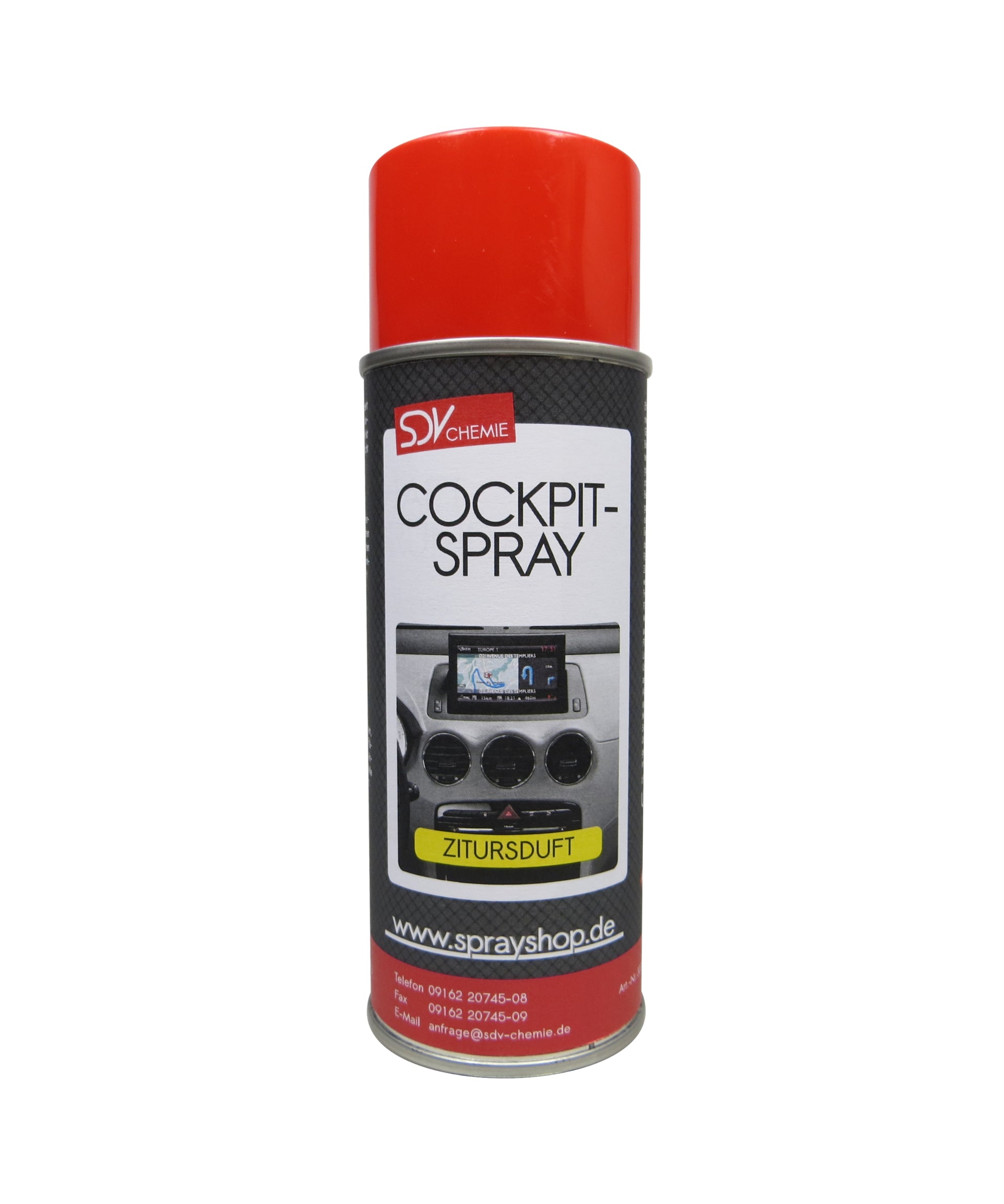 Cockpitspray Zitrusduft 1x 400ml Cockpit Pflege Reiniger