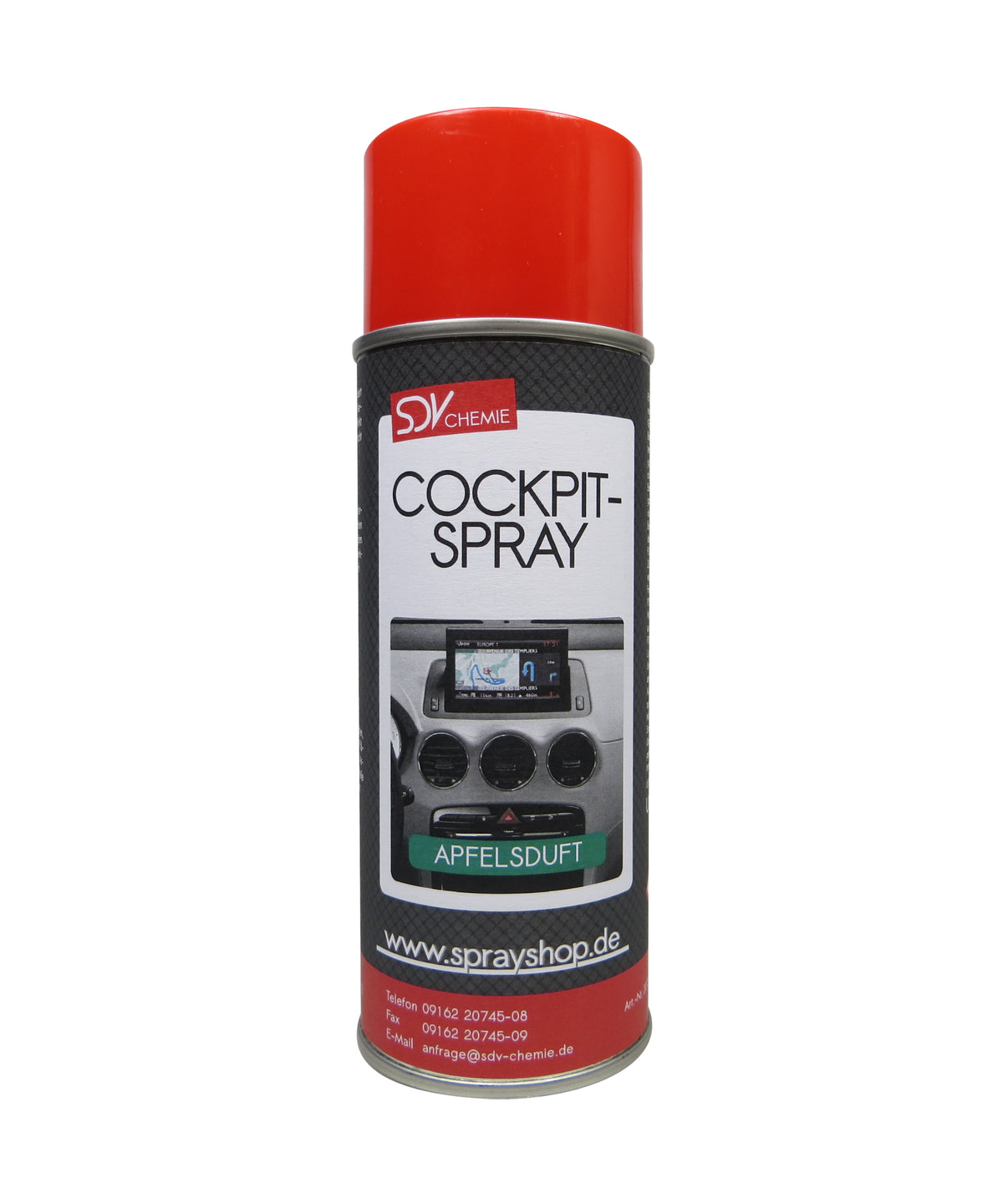 Cockpitspray Apfelduft 1x 400ml Cockpit Pflege Reiniger