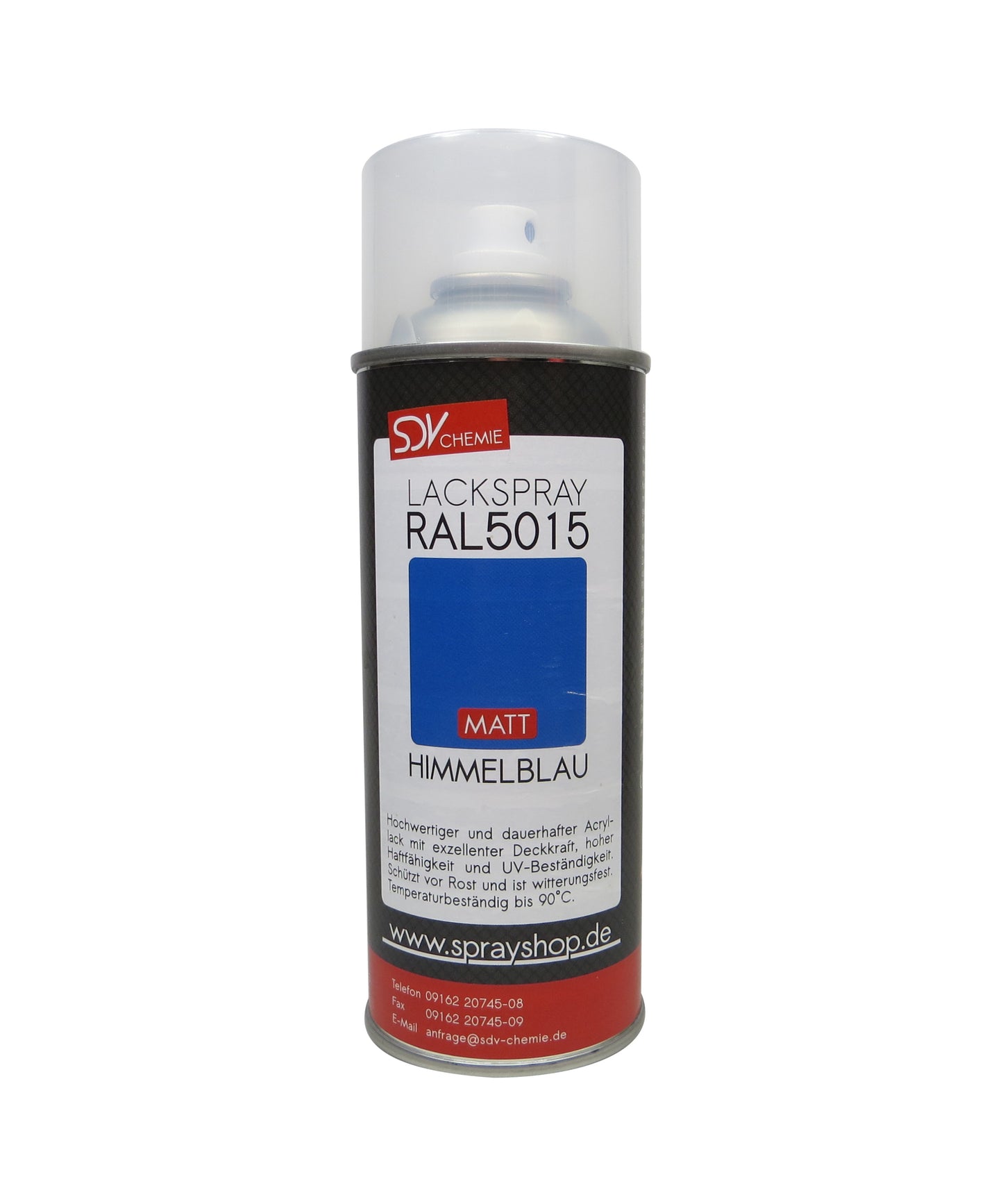 Lackspray RAL 5015 HIMMEBLAU matt 1x 400ml Acryllack
