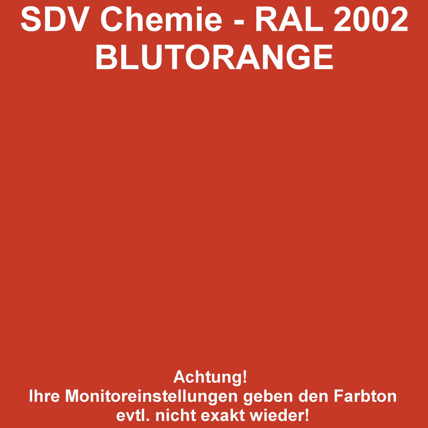 Lackspray RAL 2002 BLUTORANGE glänzend 12x 400ml Acryllack