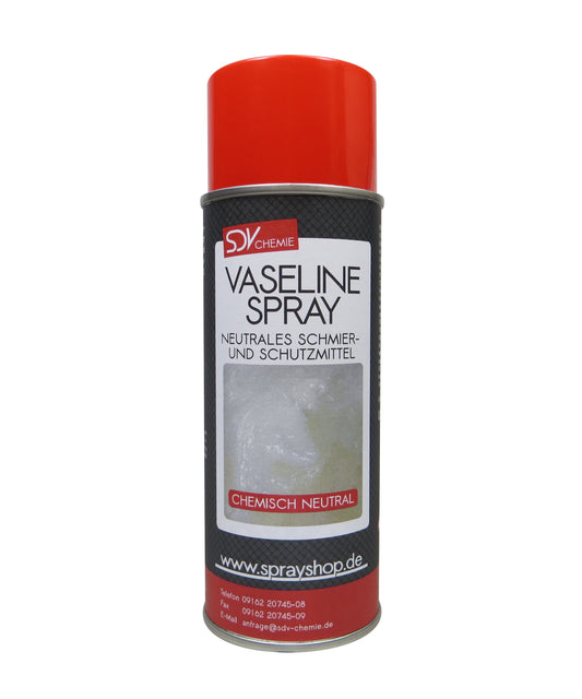 Vaselinespray 1x 400ml Sprühfett Gleitmittel Fettspray Schmiermittel