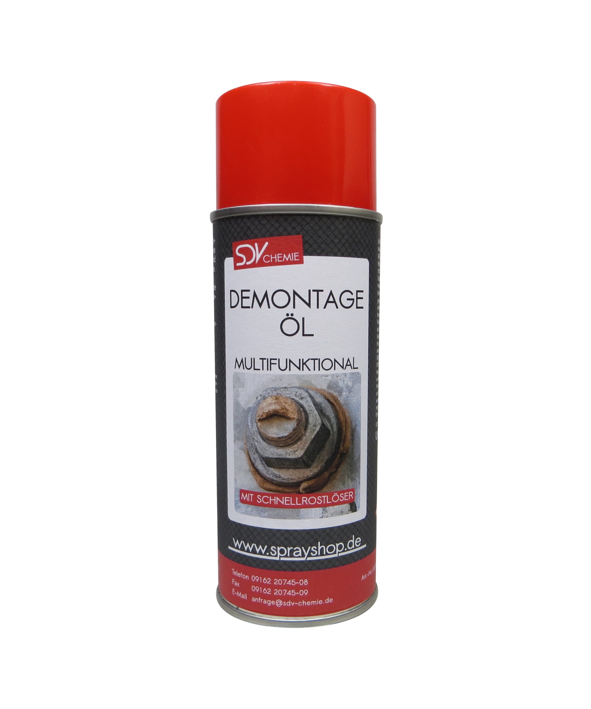 Demontageöl 1x 400ml mit MoS² Rostlöser Kriechöl Demontage-Öl
