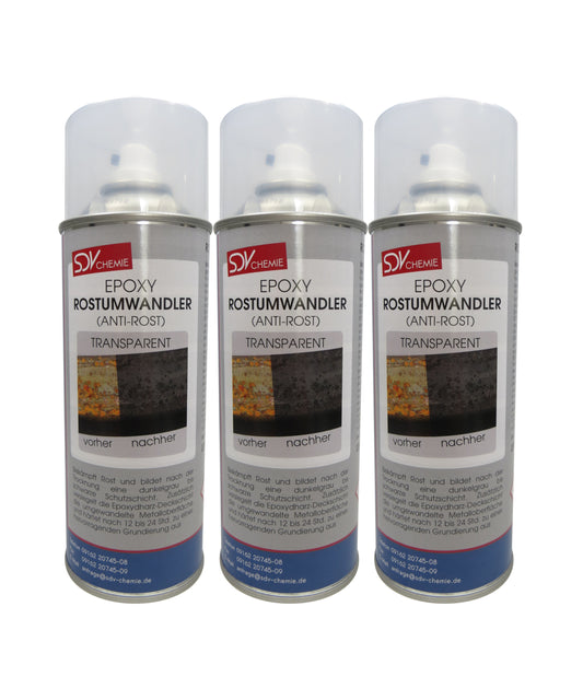 EPOXY Rostumwandler 3x 450ml Spray