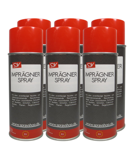 Imprägnierspray 6x 400ml farblos Universal Imprägnierung