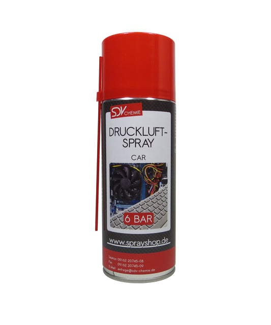 Druckluftspray CAR 1x 400ml Air Duster Druckluftreiniger