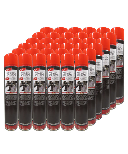 Bremsenreiniger Spray 36x 850ml POWER Brake Cleaner 360° Ventil