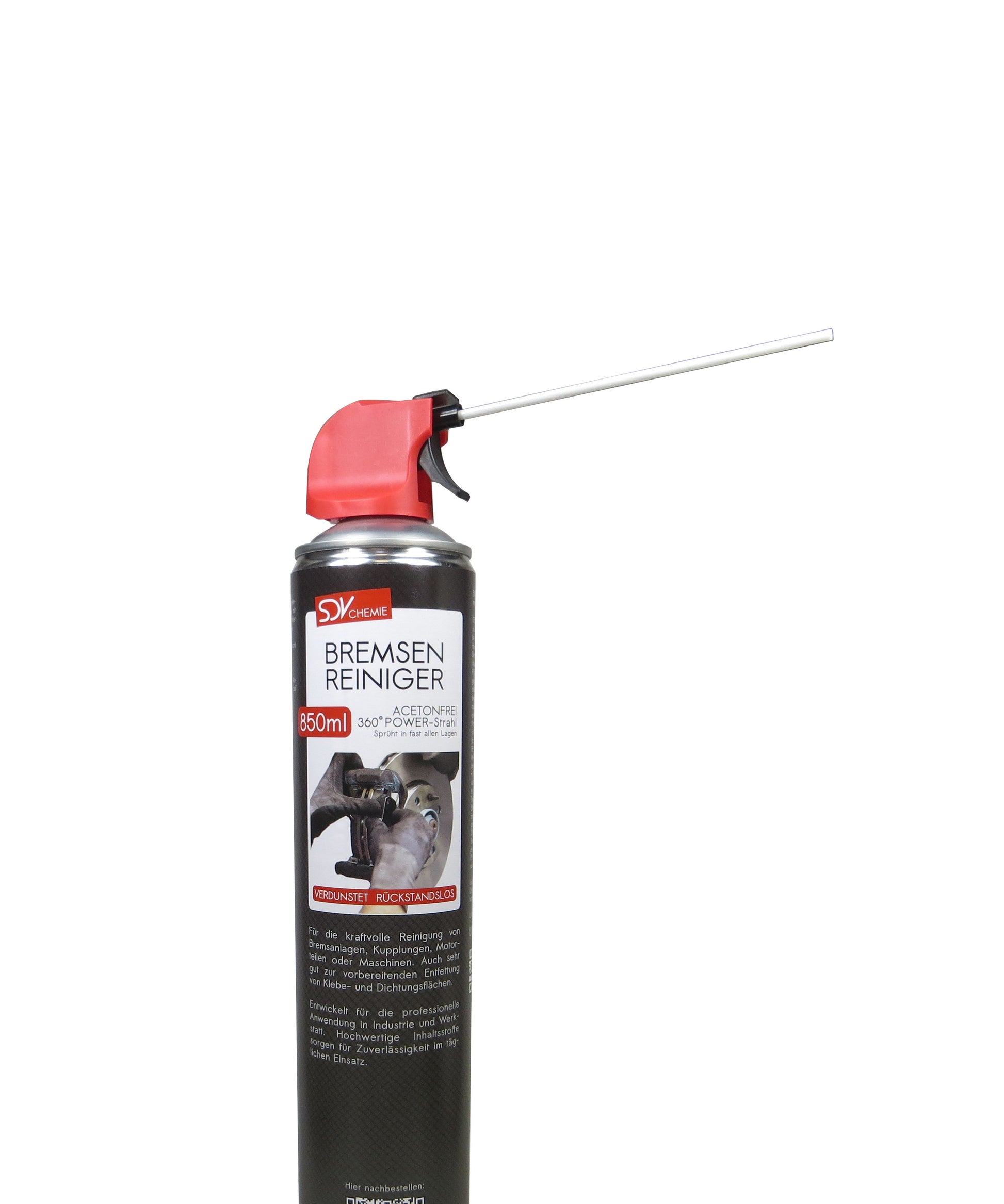 Bremsenreiniger Spray Trigger 850ml Rohr lang