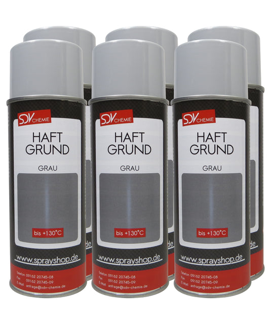 Haftgrund grau 6x 400ml Acryl Grundierung Rostprimer