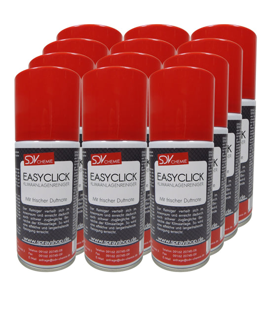 Klimaanlagenreiniger 12x 150ml Easyclick Quick Fresh Klima Click