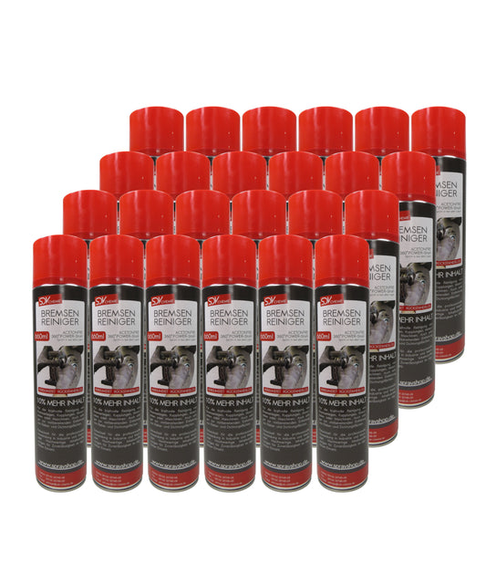 Bremsenreiniger Spray 24x 660ml POWER Brake Cleaner 360° Ventil