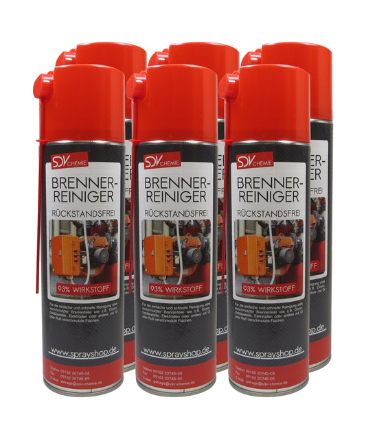 Brennerreiniger 6x 500ml Kesselreiniger Heizkessel Ölkesselreiniger