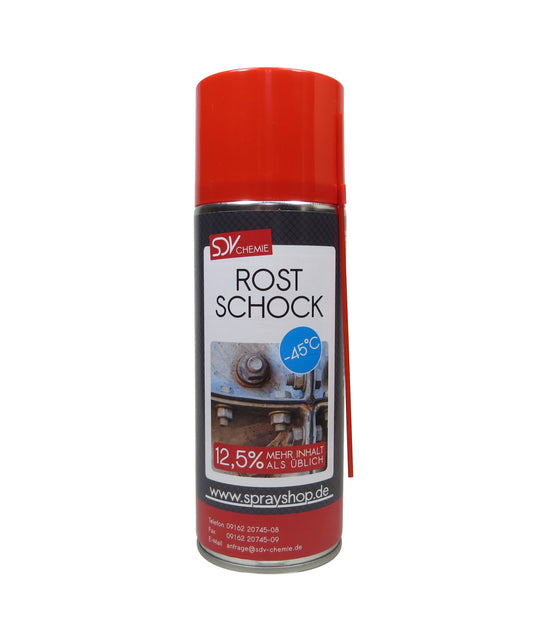 Rostschock 1x 450ml Kälteschock Spray Schock Rostlöser Rostentferner