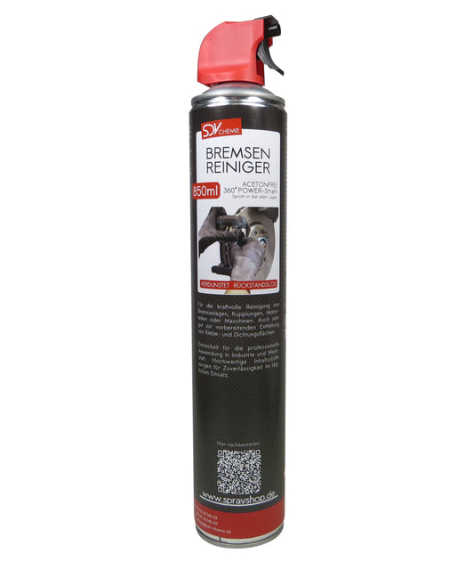 Bremsenreiniger Spray Trigger 1x 850ml POWER Brake Cleaner 360° Ventil