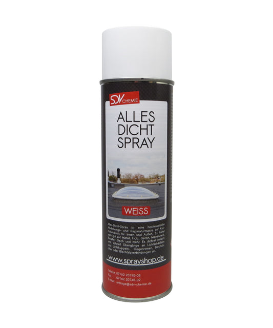 Allesdichtspray weiss 1x 500ml Sprühdichtung Dichtungsspray