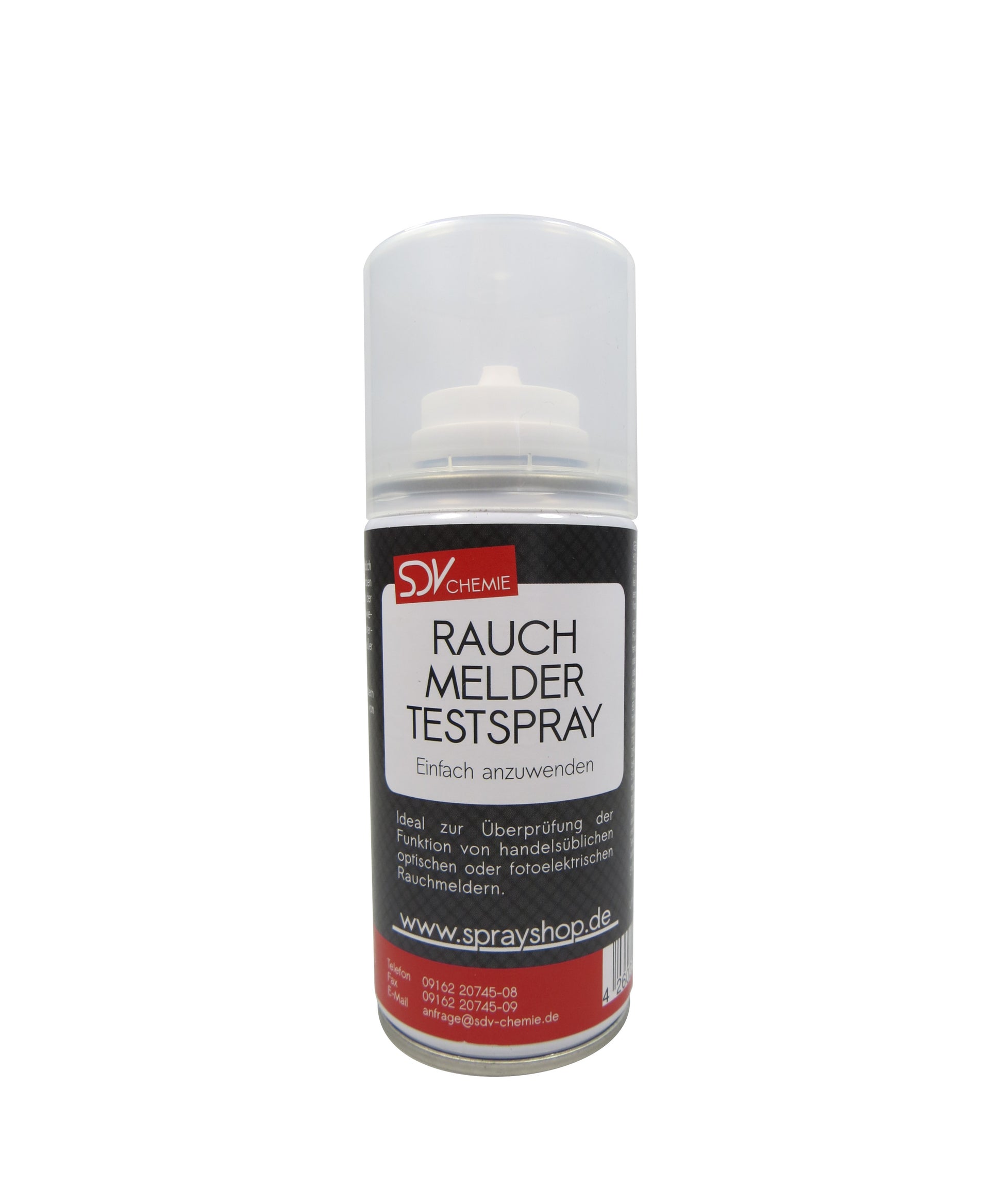 Rauchmelder Testspray 1x 150ml optische fotoelektrische Brandmelder