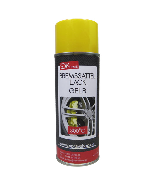 Bremssattellack gelb 1x 400ml hitzefest bis 300°C Bremssattelfarbe