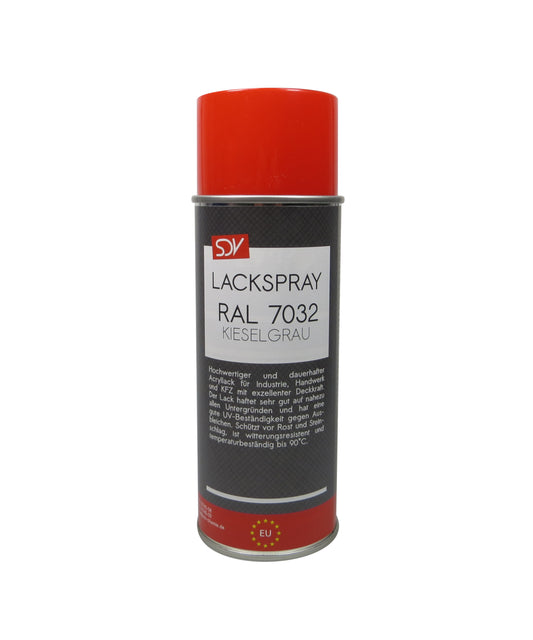 Lackspray RAL 7032 KIESELGRAU glänzend 1x 400ml Acryllack