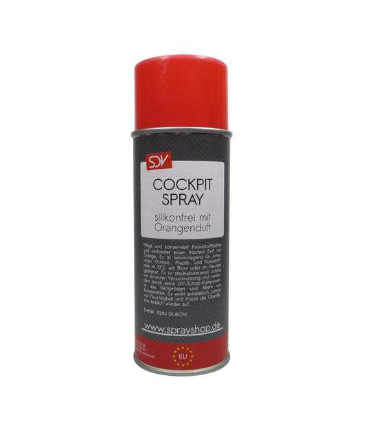 Cockpitspray Orangenduft silikonfrei 1x 400ml Cockpit Pflege Reiniger