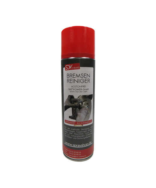 Bremsenreiniger Spray 1x 500ml POWER Brake Cleaner 360° Ventil