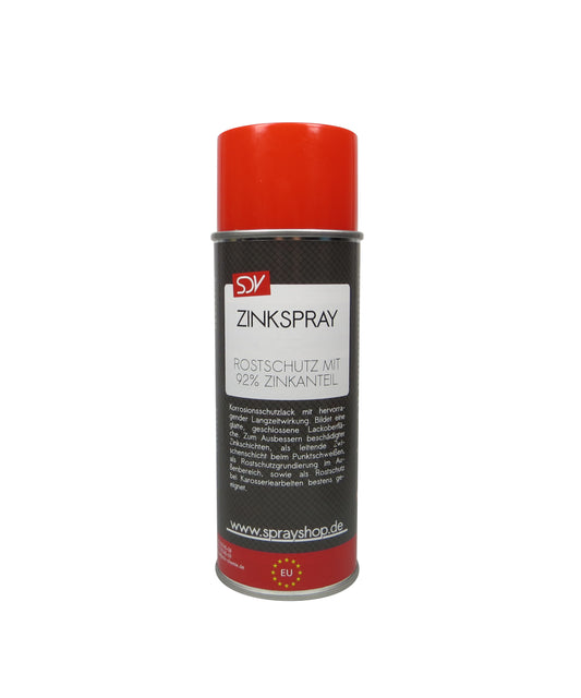 Zinkspray 1x 400ml Zinkstaub Rostschutz Grundierung