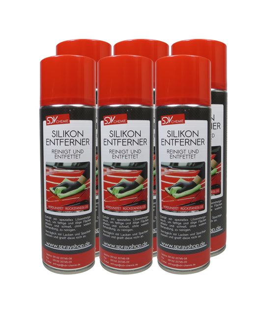 Silikonentferner 6x 500ml für Autolack Lackierer Entfetter