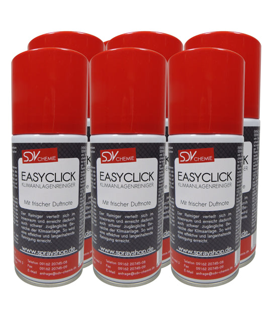 Klimaanlagenreiniger 6x 150ml Easyclick Quick Fresh Klima Click