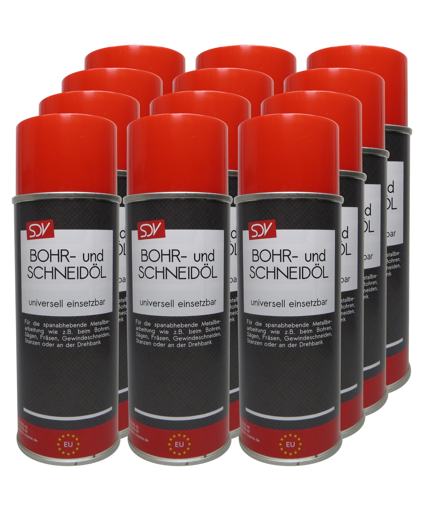 Bohröl Schneidöl Spray 12x 400ml Gewindeschneideöl Kühlmittel