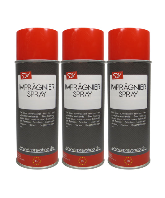 Imprägnierspray 3x 400ml farblos Universal Imprägnierung