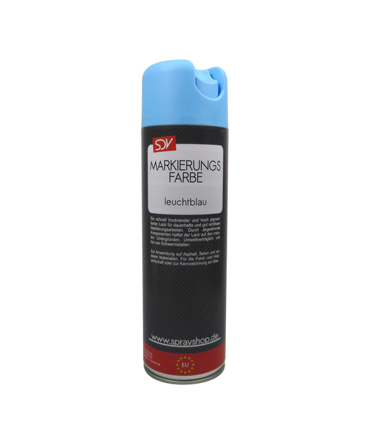 Markierungsfarbe leuchtblau 1x 500ml Markierspray Markierungsspray