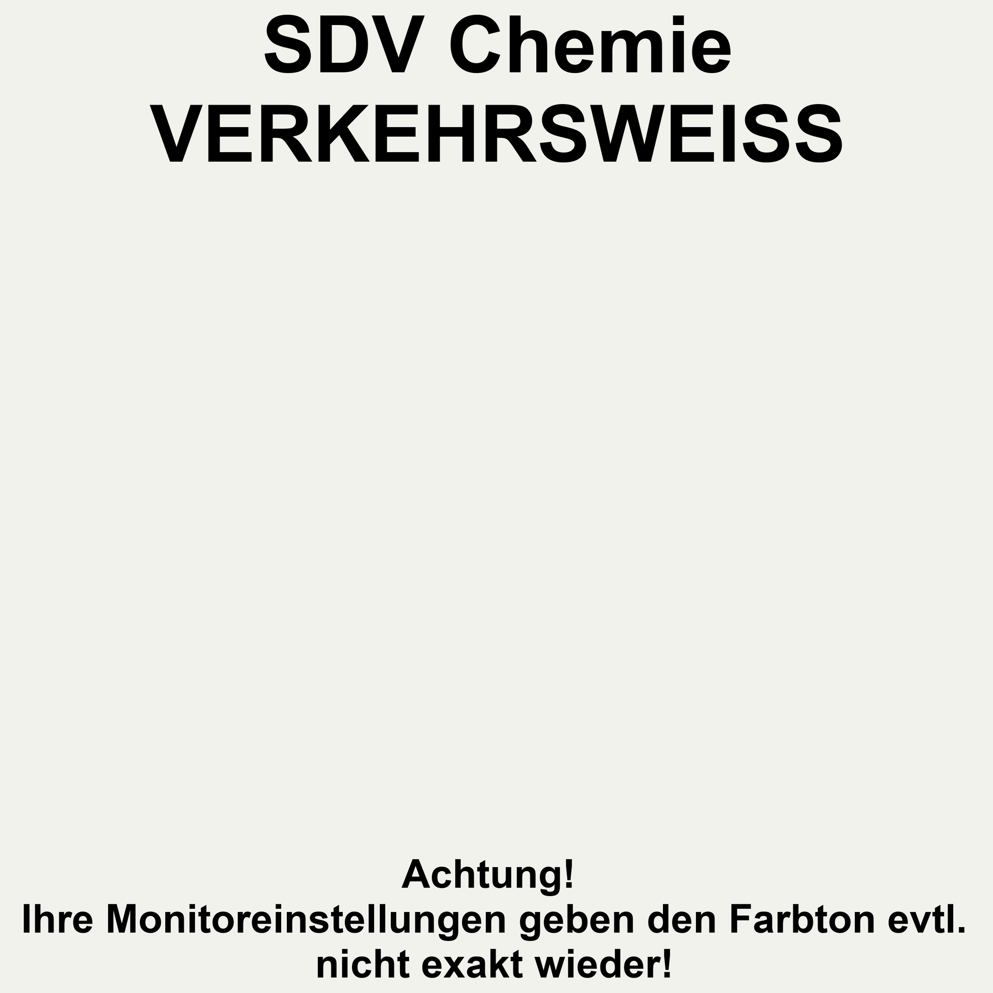 RAL 9016 VERKEHRSWEISS